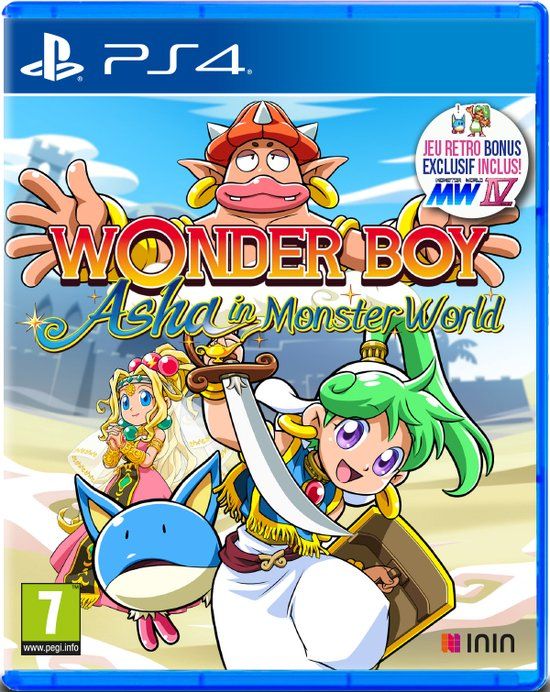 Wonder Boy Asha in Monster World - PlayStation 4