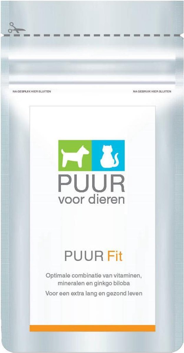 Puur voor Dieren Puur Fit - multivitamine hond - voor betere weerstand - 90 capsules