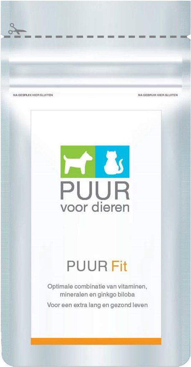 Puur voor Dieren Puur Fit - multivitamine hond - voor betere weerstand - 90 capsules