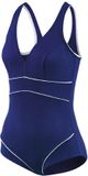 Beco Badpak C-cup Gevoerd Dames Polyester Donkerblauw Maat 42