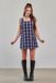 Banned NO RULES BUCKLE DRESS Dames Mini-jurk - paars - XL