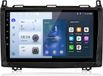 Mercedes-Benz Système de navigation intégré avec CarPlay, Android 13, 2+64 Go, Wi-Fi, DAB pour classe A/B, W906 Sprinter, Vito, Viano. Autoradio avec GPS, commande au volant (SWC), processeur 4 cœurs et radio FM