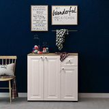 The homemania The furniture project by homemania Meubels, meubels Hermes, eiken endulus/wit