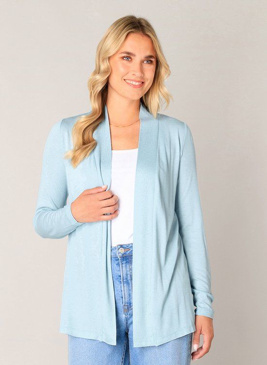 BASE LEVEL Yayla Vest - Light Blue - maat 36
