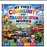 My Libri GmbH My First Community and Transportation Words- English and Spanish Paperback
