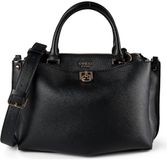 GUESS Bianca Girlfriend Satchel Handtas Zwart