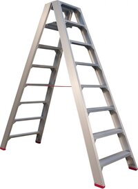 Little Jumbo Industrietrap SuperPRO - 2x8 treden met beugel - 4741000208