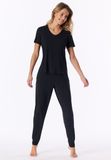 SCHIESSER Slaapshirt ' Mix Relax ' zwart