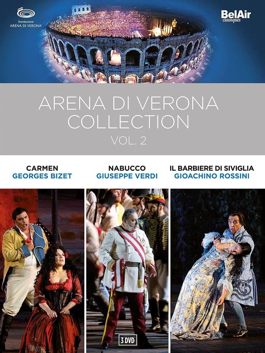 OUTHERE Henrik Nanasi, Ekaterina Semenchuk, Carlo Ventre - Arena Di Verona Collection Vol.2 (DVD)