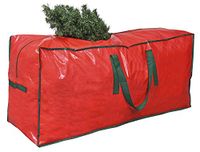 ProPik Kerstboom Opbergtas | Past tot 7 ft hoge gedemonteerde boom | 45" x 15" x 20" vakantie kunstmatige boom opbergtas | Perfecte kerstopslag container met handgrepen en slanke rits (rood)