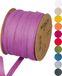 Halbach Seidenbänder Katoenen lint | 10 mm x 30 m | geweven lint 100% katoen | linten om te knutselen per meter | stoffen tape voor decoratie, doe-het-zelf knutselen, biaisband, naaiwerk, kleur