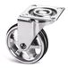 Sotech Roue de meuble Bobby Ø 75 mm roue en aluminium sans frein