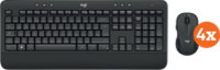 Logitech MK545 Draadloze Toetsenbord en Muis - 4-Pack