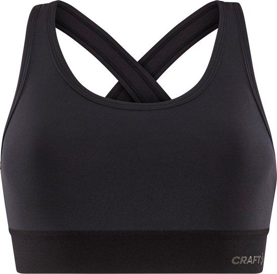 CRAFT TRAINING BRA PADDED W Dames Sportbeha - Zwart