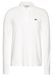 Lacoste Classic Fit polo lange mouw - wit