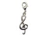 INNSPIRO NICE CHARMS metalen hanger met karabijnsluiting, 10 x 22 mm, 25 stuks, 9x18mm., Metaal, Geen edelsteen