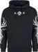 Black Blood by Gothicana Gothicana Zwarte hoodie met kangoeroezak - Heren - S