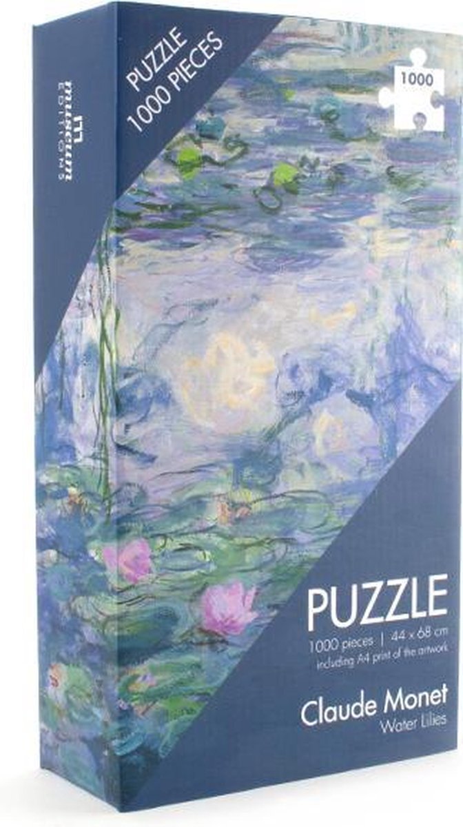 Lanzfeld (museumwebshop.com) Puzzel, 1000 stukjes, Claude Monet, Waterlelies