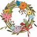 Sizzix Tim Holtz Thinlits Die Set Vault Funky Floral Wreath