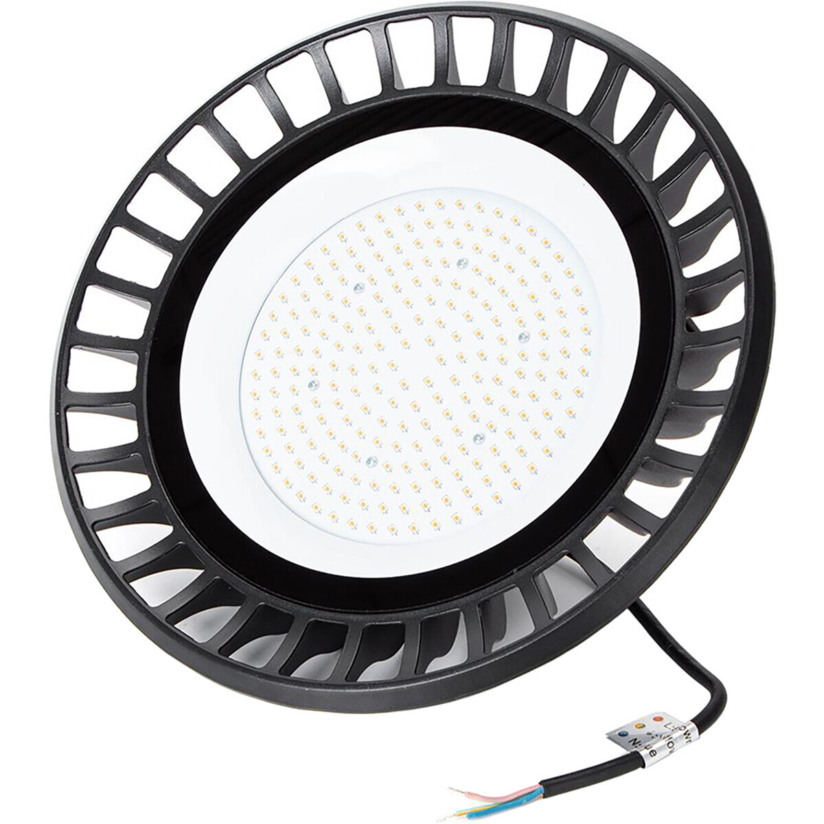 BES LED LED UFO High Bay 150W - Aigi Retri - Magazijnverlichting - Waterdicht IP65 - Natuurlijk Wit 4000K - Aluminium