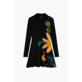 Desigual Jurk blauw / groen / oranje / zwart