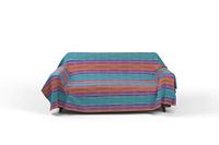 Fantasy Decoratieve doek, 270x260cm, regenboog, DUBBEL