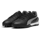 Puma King Match TT Astro Turf Voetbalschoenen Zwart Kinderen