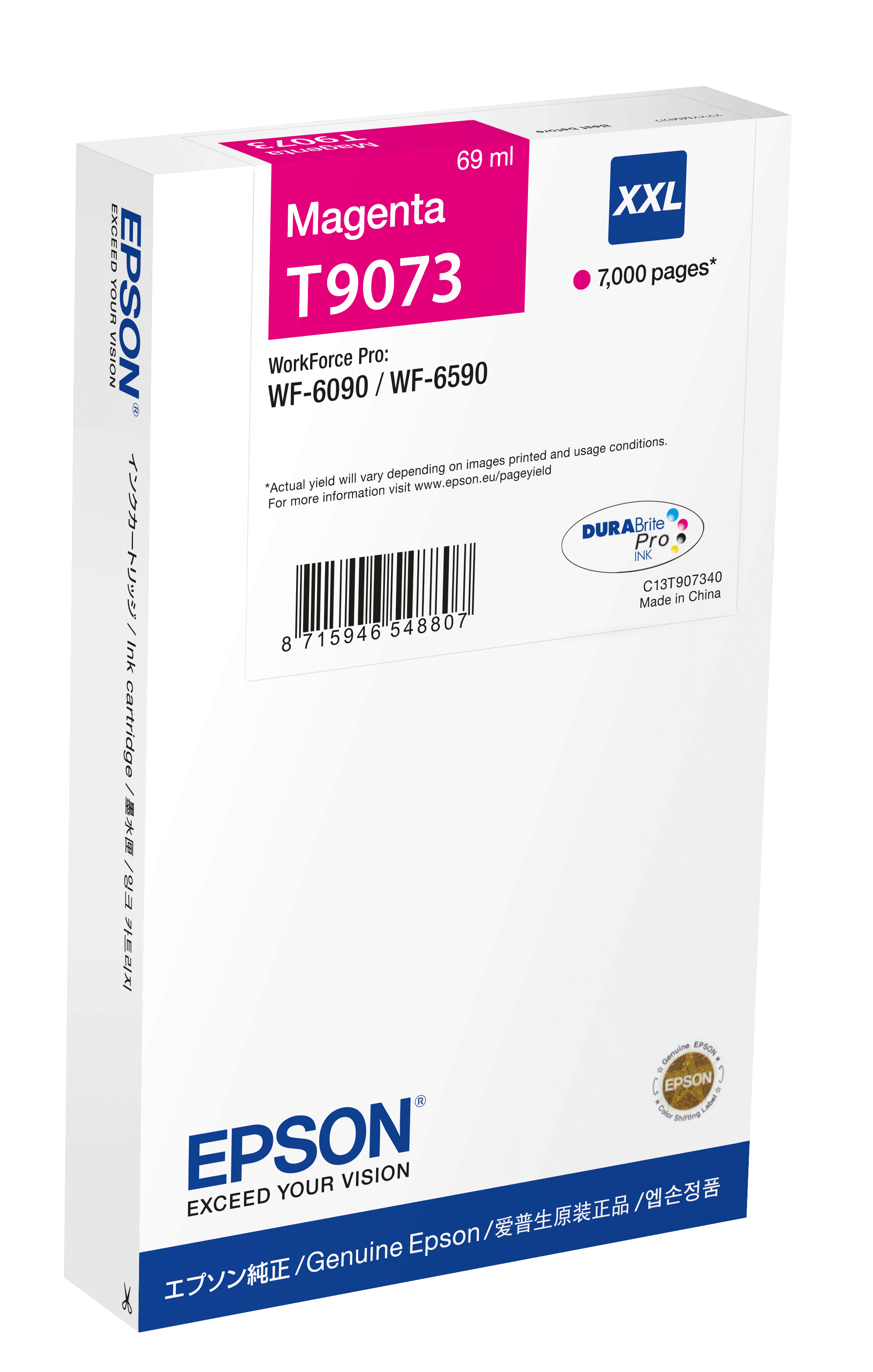 Epson WF-6xxx Ink Cartridge Magenta XXL single pack / magenta