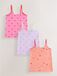 Next - Meisjes - Set van 3 hemdjes - Roze