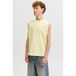 JACK & JONES JUNIOR tanktop lichtgeel