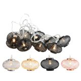 MODERN SPIRIT LICHTSLINGER 2MTR 10 LED ASSORTI ZWART/ROZE/GOUD/ZILVER