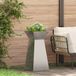 vidaXL Pilarenbak - Zilver - 35 x 35 x 73 cm - Gegalvaniseerd Staal