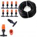 Pronett Système de brumisation d'eau pour jardin 15m Système de refroidissement pour terrasse et balcon