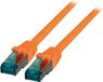 EFB Elektronik CAT6a sFTP kabel 0.25 meter Oranje