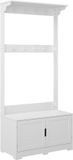 Vicco Lysa Kapstok – 80 x 180 cm met 2 deuren Wit