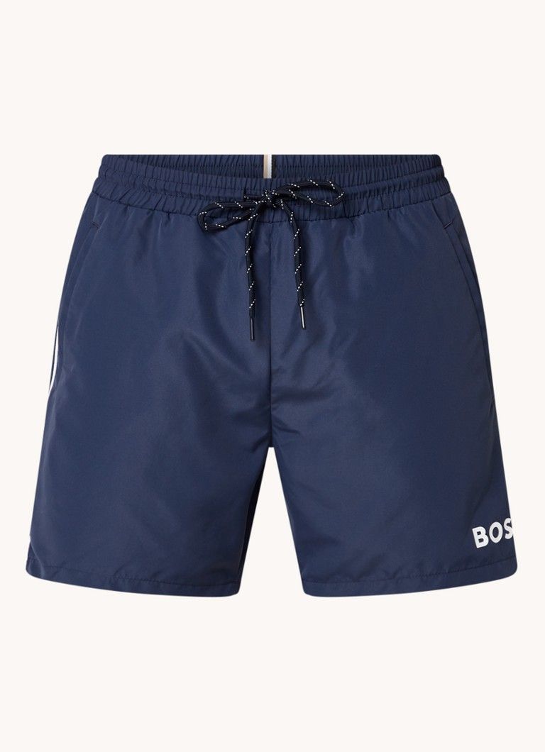 HUGO BOSS Starfish zwemshorts met logo en steekzakken
