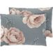 LIVARNO® Taie d'oreiller en percale, 50 x 70 cm. (gris clair)