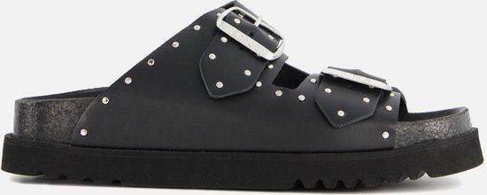 Scholl Beatriz Studs Sandalen zwart Leer - Dames - Maat 41
