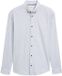 Tom Tailor - Chemise - Taille M - Hommes - blanc - Coton
