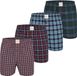 Phil & Co. Berlin Phil & Co Heren Wijde Boxershorts Mulitpack 4-Pack Geruit - Maat 3XL