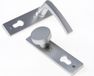 Nemef Knop/Kruk Garnituur F1 Rechtswijzend 3251FP PC72 Aluminium