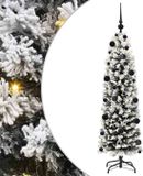 vidaXL Arbre de Noël artificiel Vert 150 cm PVC et Acier et Plastique