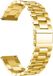 Strap-it Bracelet de montre en acier 18mm universel - or