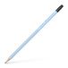 Faber-Castell grafietpotlood - Grip 2001 - B - met gum - Sky Blue - FC-217274