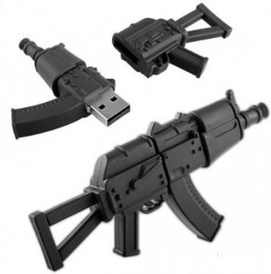 Allesmakkelijk.nl Machinegeweer usb stick 32gb