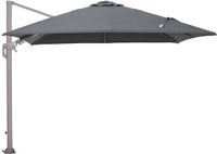 Garden Impressions Hawaii Deluxe zweefparasol 300x300 cm – antraciet doek – frame taupe
