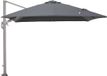 Garden Impressions Hawaii Deluxe zweefparasol 300x300 cm – antraciet doek – frame taupe
