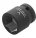 Vorstahl Clé à douille à choc 1/2" Hexagonal Acier CrMo 24mm