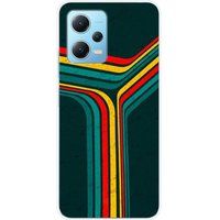 Xiaomi Bedrukt siliconen hoesje compatibel met Xiaomi Redmi Note 12 5G, Xiaomi Poco X5 Retro lines