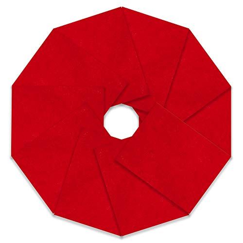 Trimits Craft Vilt, 10 Pakket, Oosters Rood